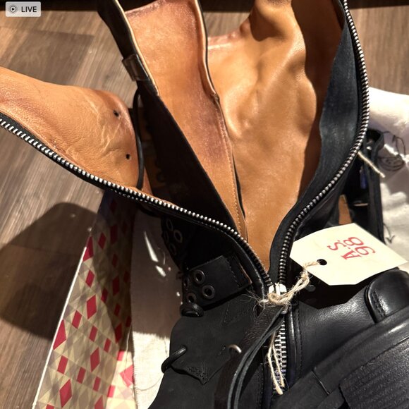 Free People x A.S. 98 Ellington Moto Boots - New in Box - US 8.5 - 9 / EU 39 - Picture 12 of 16